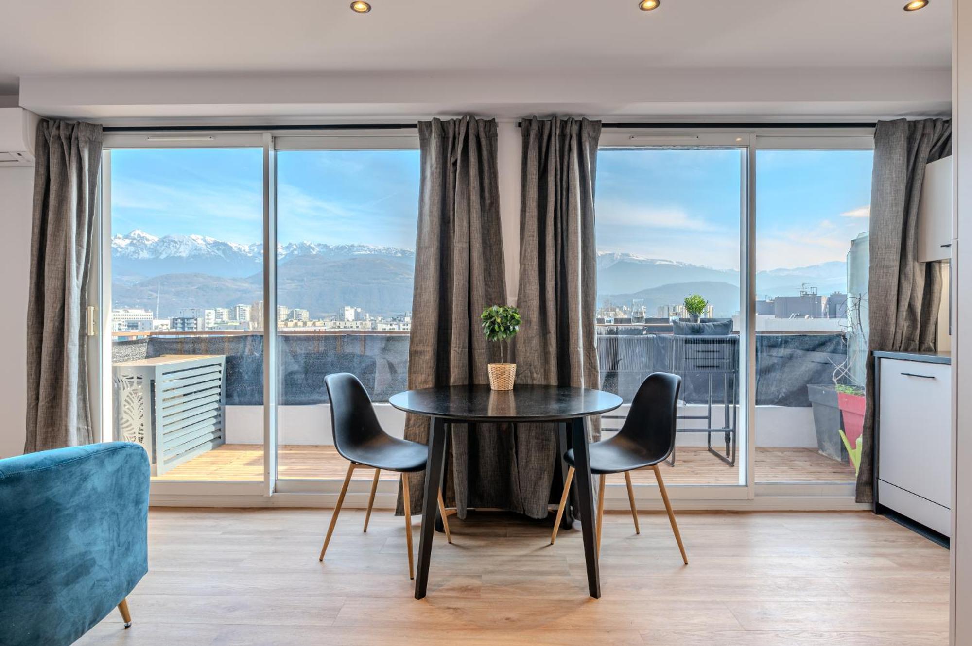 Vue Montagne Grenoble